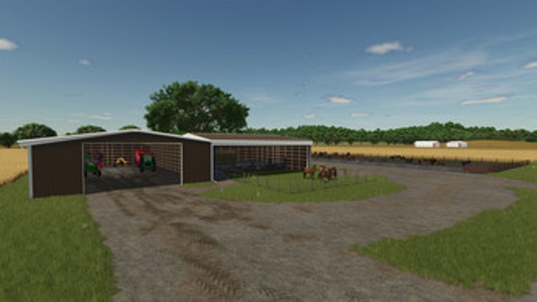 Horse Barn With Storage screenshot