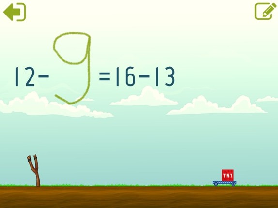 Math Shot Subtraction screenshot