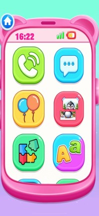 Pink Princess Learning Phone screenshot