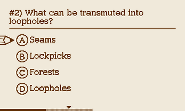 Quiz·zi·cal (Playdate) [Jam Version] screenshot