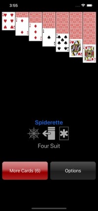 Spiderette Classic Solitaire screenshot
