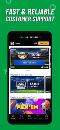 Sports Predictor: Fantasy Game screenshot