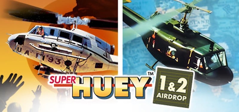 Super Huey 1 & 2 Airdrop Game Cover