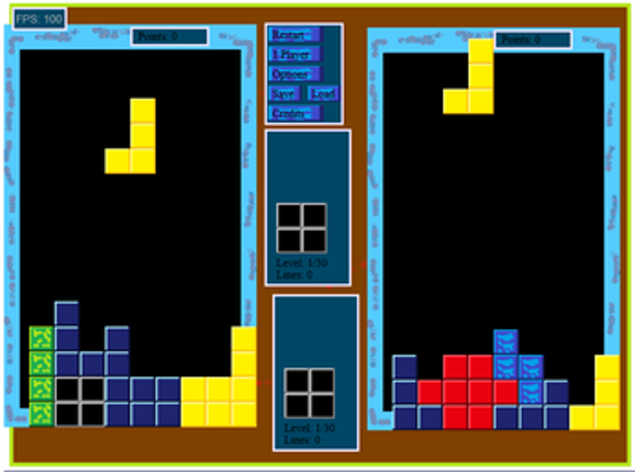 Tetrix screenshot
