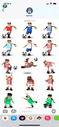 Tiny Striker: World Football screenshot