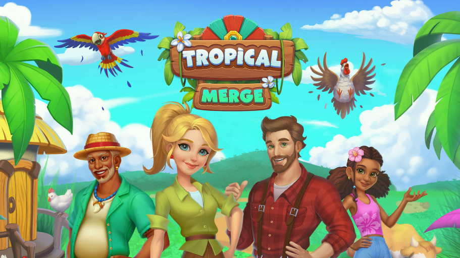 Games like Tropical Merge