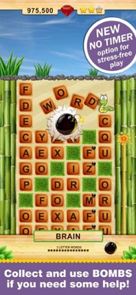 Word Wow - Help the worm down screenshot