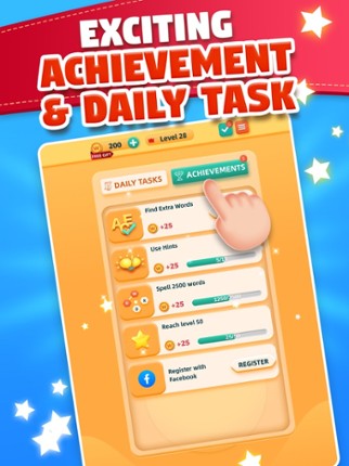 Wordly: Link to Create Words! screenshot