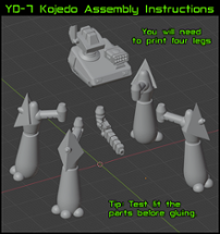 YD-7 Kojedo 3D Print Model Image