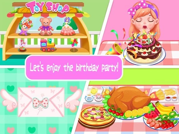 Bella's Birthday Party game screenshot