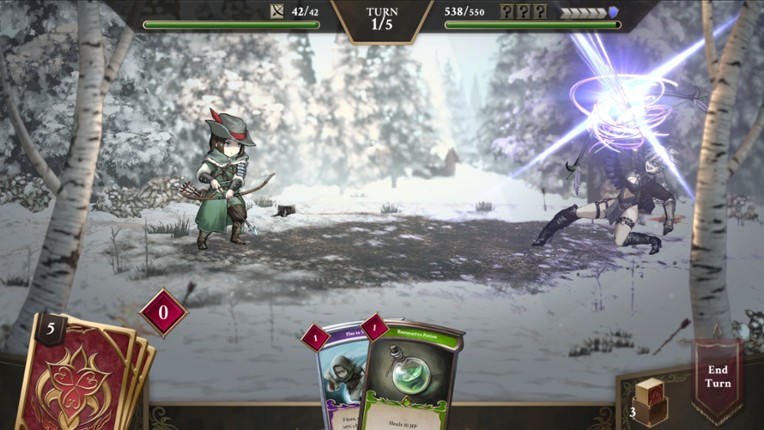 C.A.R.D.S. RPG: The Misty Battlefield screenshot