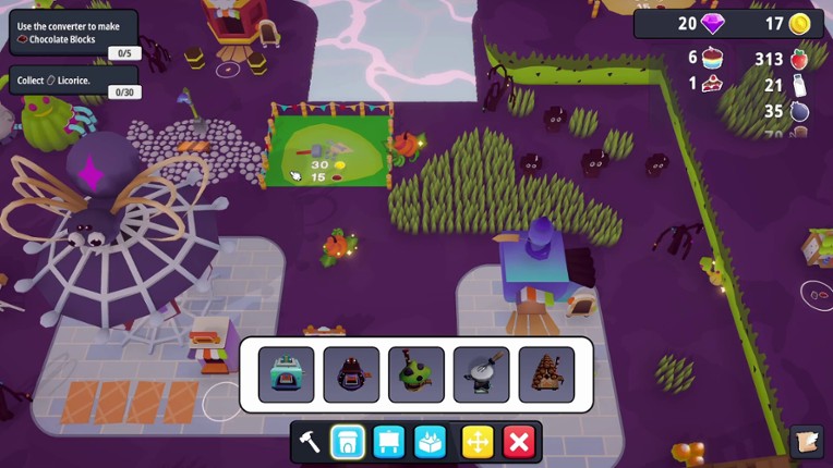 Candy Luna Park screenshot
