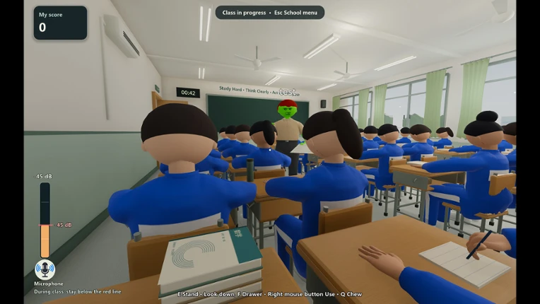 Don't Get Caught by the Teacher! Image