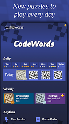 Astraware CodeWords screenshot