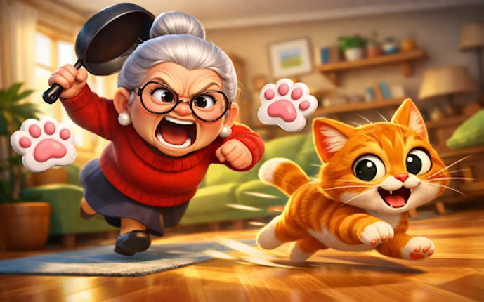 Cat vs Granny: Cat Simulator Image