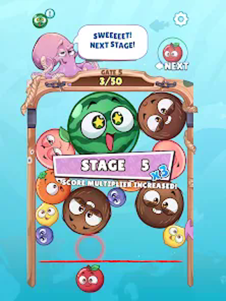 Underwatermelon: Fruit Merge screenshot