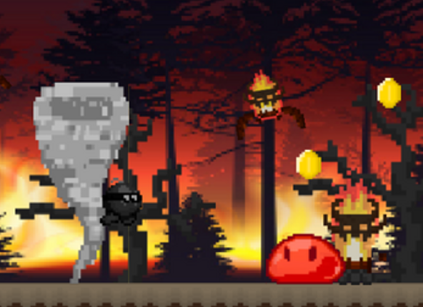Bomby Run - Level 3, Burning Tiki Jungle v1.0 Image