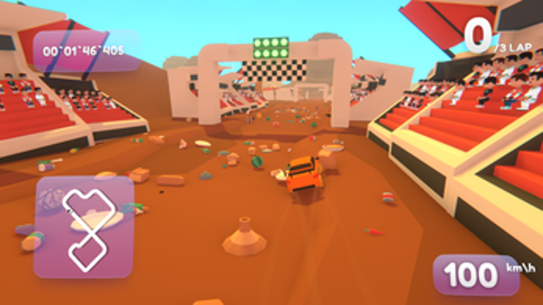 Food Track Race screenshot
