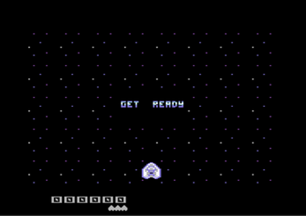 Galax Blazer C64 screenshot