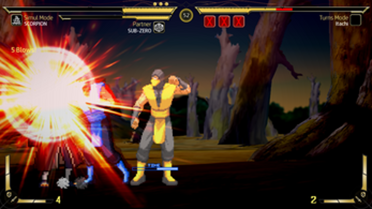 MK vs NARUTO (fan project) screenshot