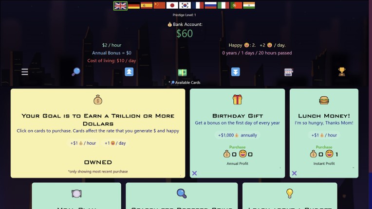 Idle Trillionaire screenshot