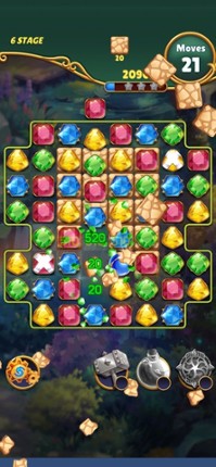 Jewel Mystery Match screenshot