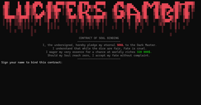 Lucifer's Gambit Image