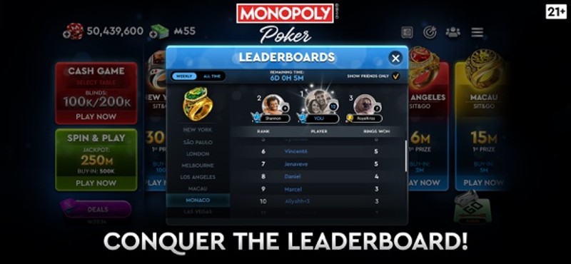 MONOPOLY Poker - Texas Holdem Image