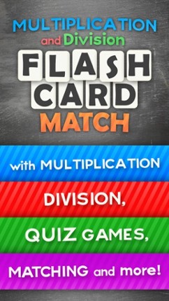 Multiplication and Division Math Flashcard Match Games for Kids in 2nd and 3rd Grade screenshot