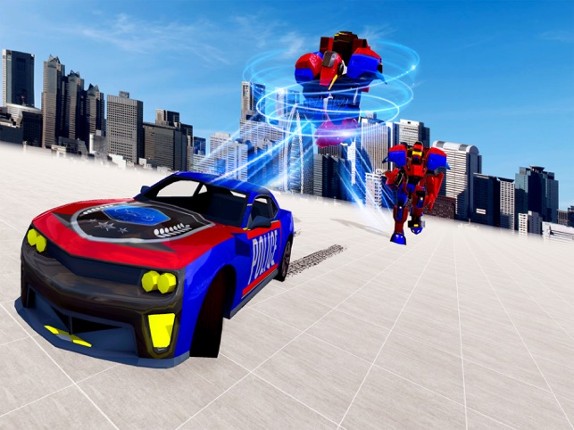 Police Robot Car Hero screenshot