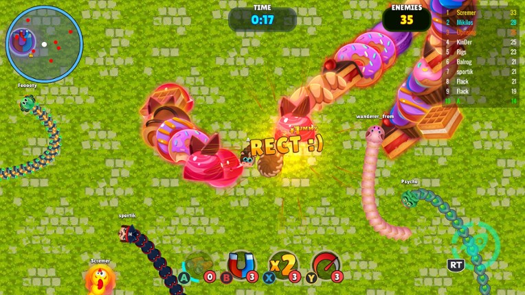 Snake.io - Slither Wormate screenshot