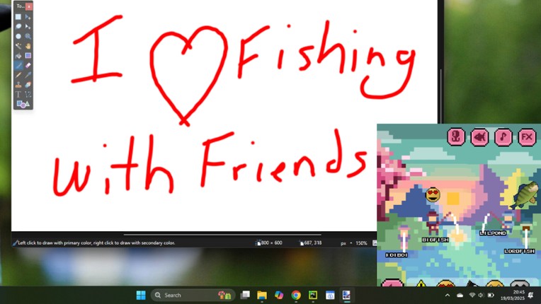 Strange Shores: Social Desktop Fishing screenshot