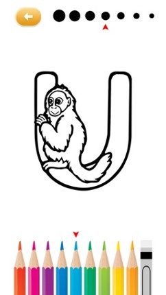 Alphabet ABC Coloring Books Free for Kindergarten and Preschool screenshot