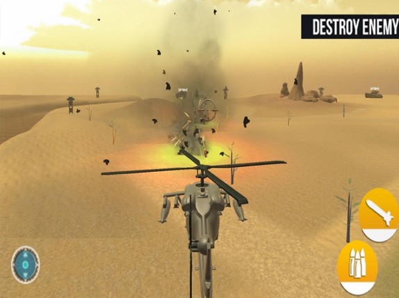 Army Helicopter Battle War Image