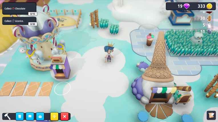 Candy Luna Park screenshot