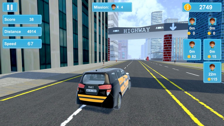 City Taxi Mission screenshot