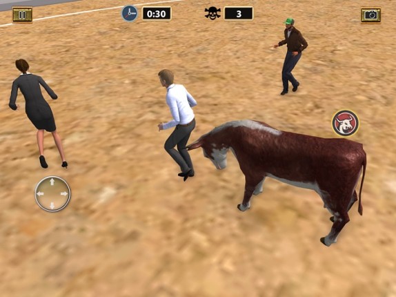 Crazy Bull Attack: Fighting Simulator 2017 screenshot