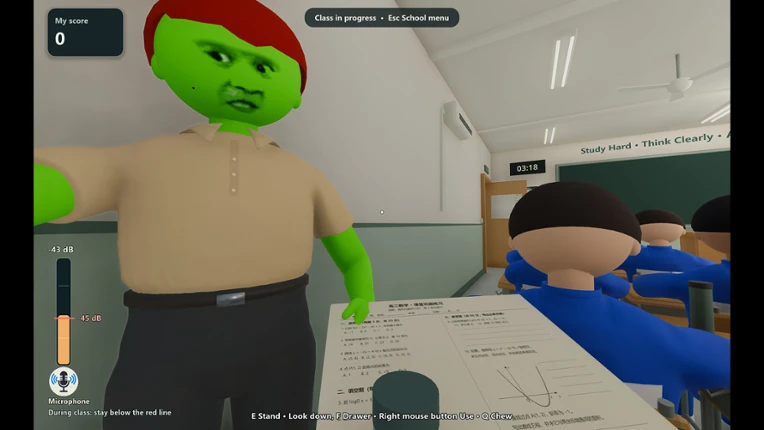 Don't Get Caught by the Teacher! Image