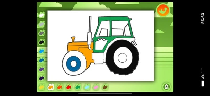 Farm Tractor Activities Kids Image