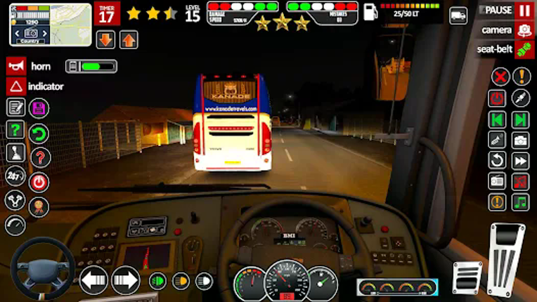 Offroad Bus Journey Bus Game screenshot