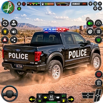 Police Car Game Car Driving Image