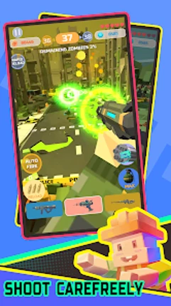 Pixel Zombie Hero: 3D FPS Image