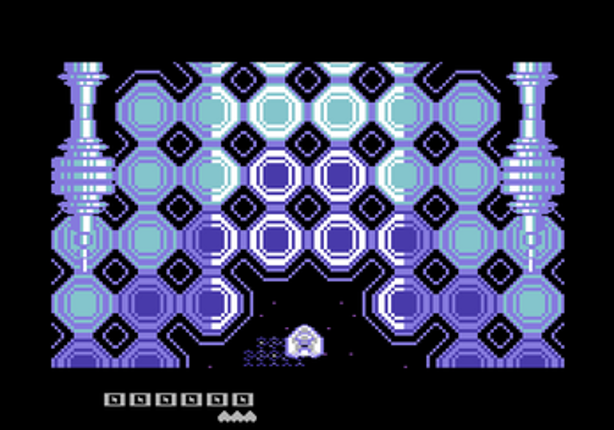 Galax Blazer C64 screenshot