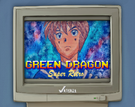 Green Dragon Super Retro Image