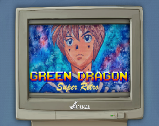 Green Dragon Super Retro Game Cover