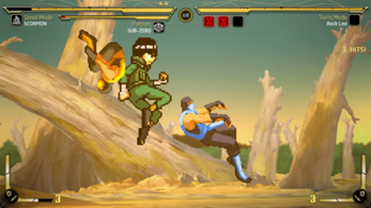 MK vs NARUTO (fan project) screenshot