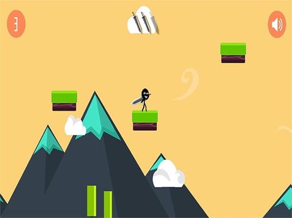Infinity Sword:Crossy River - Stickman Hero Endless Arcade Game screenshot
