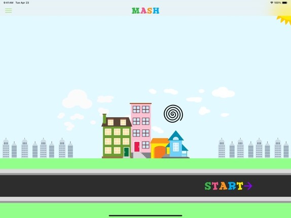 MASH Touch screenshot