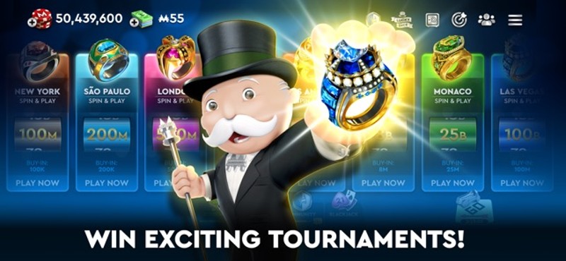 MONOPOLY Poker - Texas Holdem screenshot