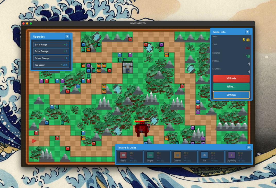 Games like Pixelate TD